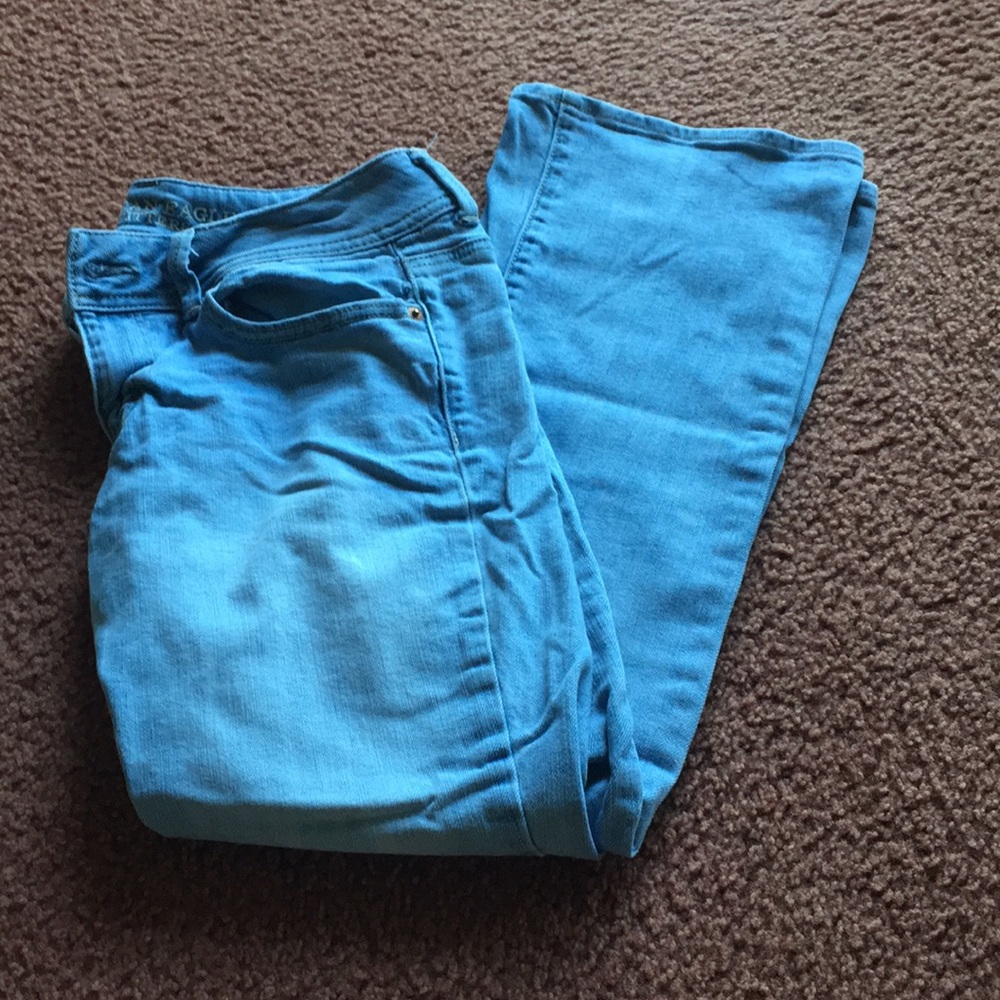 Light blue American Eagle jeans (size: 10 short)